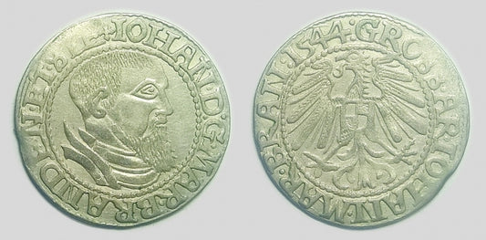 1544 Johann von Küstrin garas (Brandenburg)