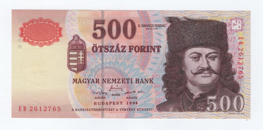 1998 500 forint EB