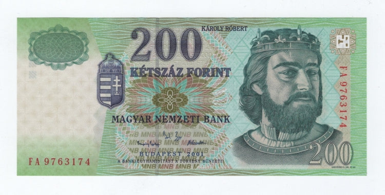 2001 200 forint FA