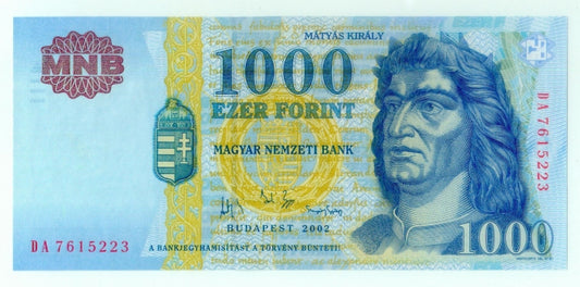 2002 1000 forint DA