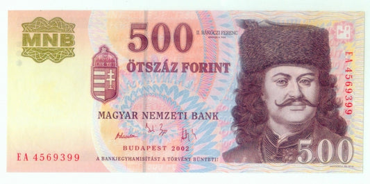 2002 500 forint EA