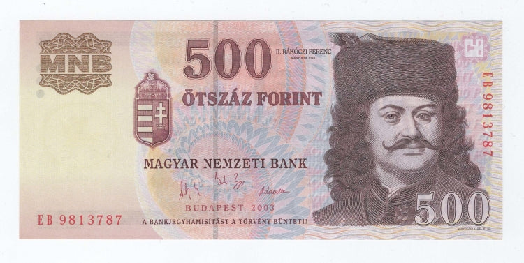 2003 500 forint EB