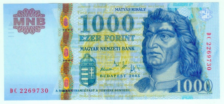 2005 1000 forint DC