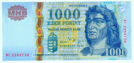 2005 1000 forint DC