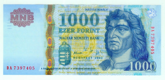 2005 1000 forint DA