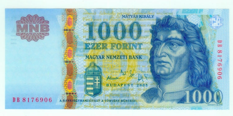 2005 1000 forint DB