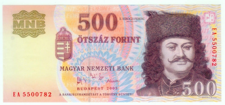 2005 500 forint EA