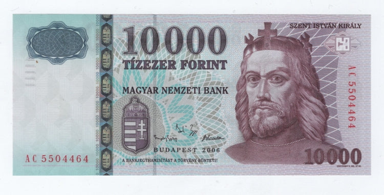 2006 10000 forint AC