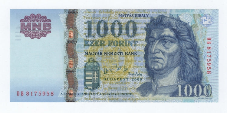 2006 1000 forint DB