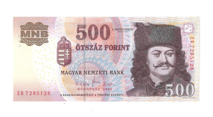 2007 500 forint EB