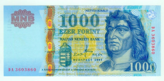 2007 1000 forint DA