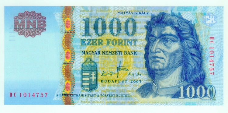 2007 1000 forint DC