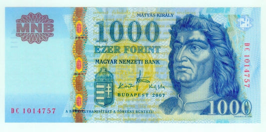 2007 1000 forint DC