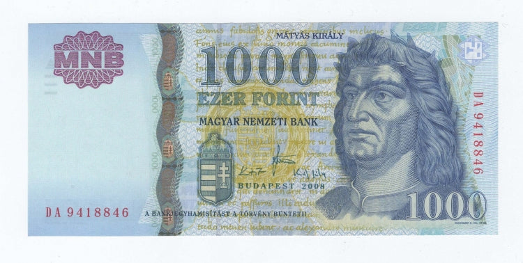 2008 1000 forint DA