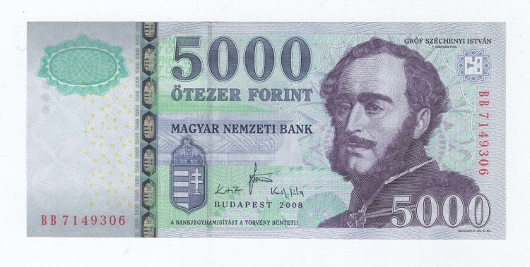 2008 5000 forint BB