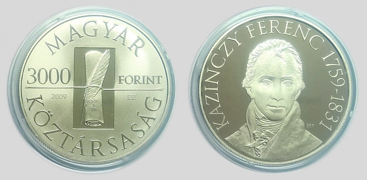 2009 Kazinczy Ferenc 3000 forint PP