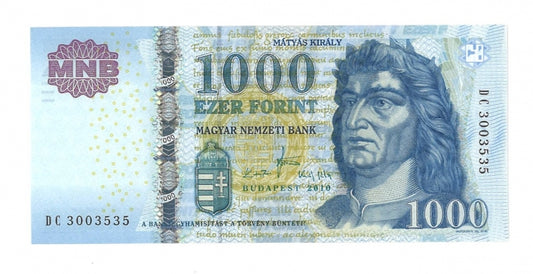 2010 1000 forint DC