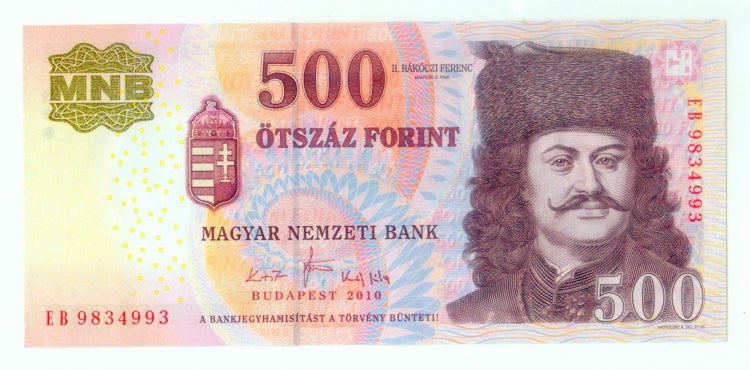 2010 500 forint EB