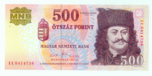 2010 500 forint EE