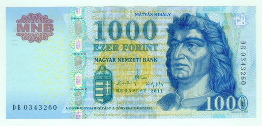 2011 1000 forint DB