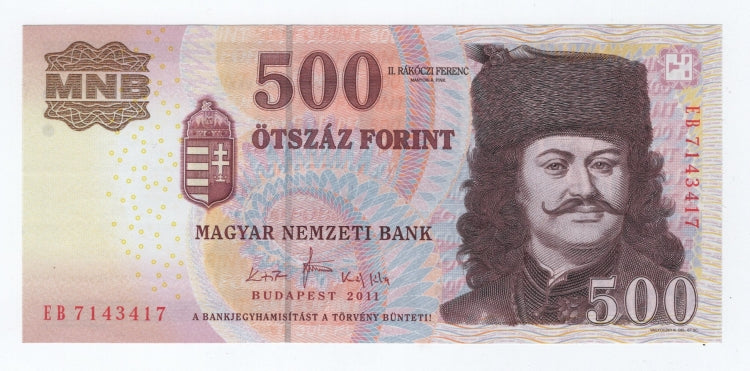 2011 500 forint EB