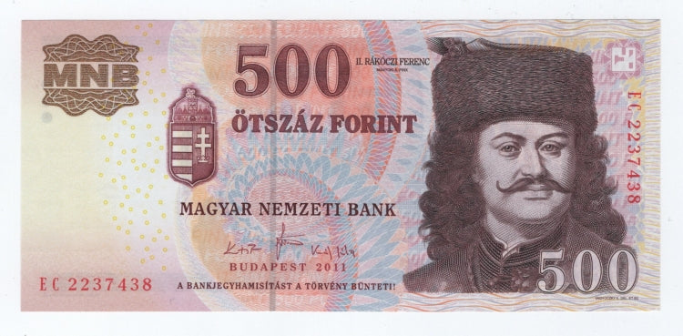 2011 500 forint EC