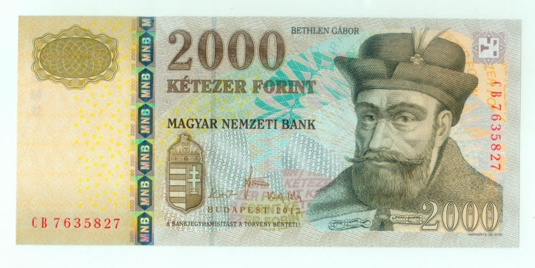 2013 2000 forint CB