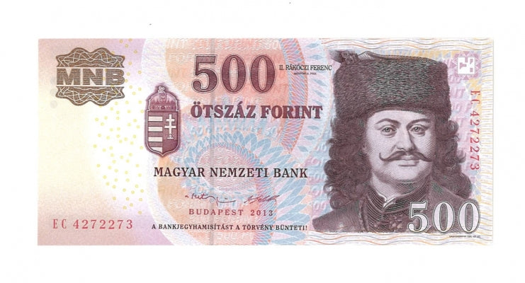 2013 500 forint EC