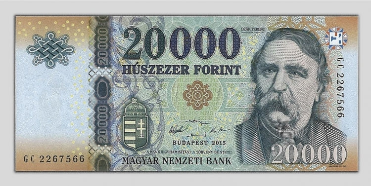 2015 20000 forint GC