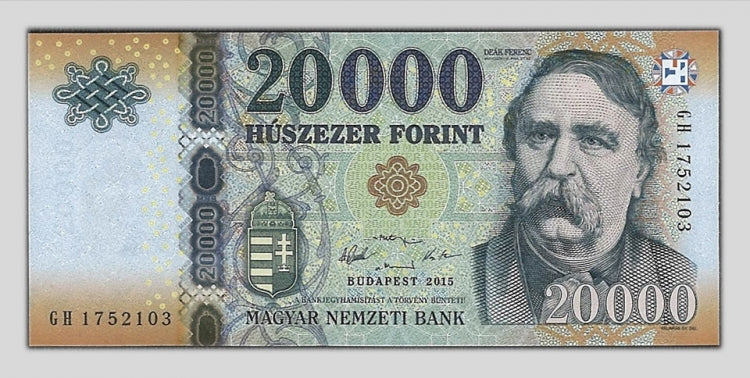 2015 20000 forint GH