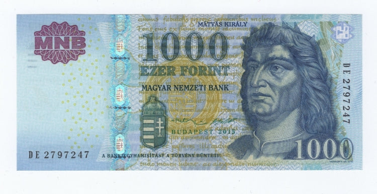 2015 1000 forint DE