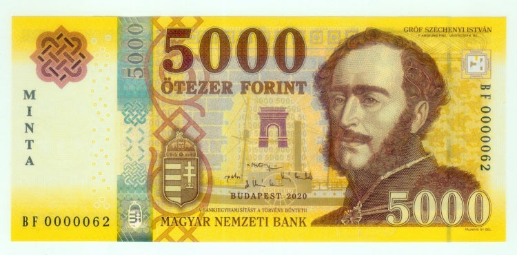 2020 5000 forint Minta BF