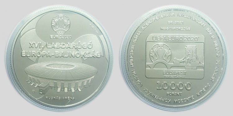 2021 UEFA Labdarugó-Európa-bajnokság 10000 forint