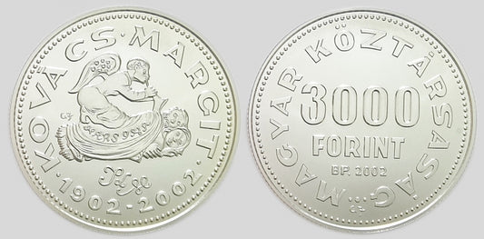 2002 Kovács Margit 3000 forint